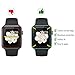 [Updated Version] AUNEOS Apple Watch Screen Protector, Apple Watch 38MM Screen Protector [2 in 1] [Full Coverage] Apple Watch Series 2 Tempered Glass Screen Protector (38mm, Black)