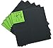 Black 6mm Thick (5 Pack)-Self-Stick Adhesive 9.5