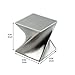 ArtsOnDesk Modern Art Paperweight - St206 (heavier, updated from old model) Stainless Steel Satin Finish Luxury Desktop Home Office Supply Desk Accessory Organizer Holiday Corporate Gift Present.