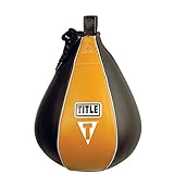 Title Boxing Super Speed Bag, Yellow/Black, 8