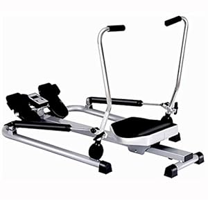 XYF Rowing Machine For Home Use Indoor Rower Home Hydraulic Rowing Machine Multifunctional Sports Fitness Equipment Can Bear 120kg (Color : Black, Size : 115 * 66 * 96cm)