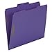 Smead Fastener File Folders, 50 Count, Purple, Reinforced 1/3-Cut Tabs, 2 Fasteners, Letter Size (13040)