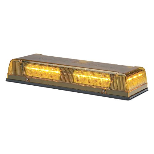Whelen Engineering Responder LP Mini Lightbar - 12 Volt, Permanent Mount, Amber, Model# R1LPPA