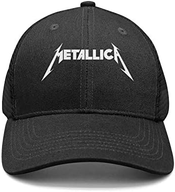 SPHAT Metallica-red-Logo- Unisex Flat Trucker Mesh Hat Baseball Cap Snapback
