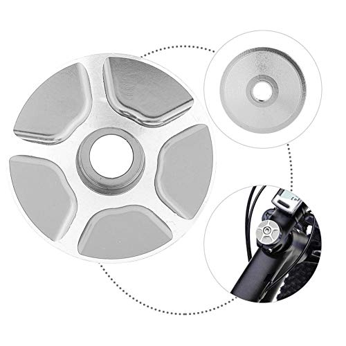 image for VGEBY1 Bicycle Headset Top Cap, Bicycle Stem Cover 4 Colors Aluminum T