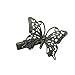 6PCS Assorted Vintage Hair Clips Pins Butterfly Dragonfly Flower Feather