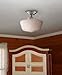 Regency Hill Floating Rustic Farmhouse Ceiling Light Semi Flush-Mount Fixture 12