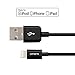 iPhone Charger, Omars Lightning to USB Cable Compatible with iPhone 7 iPhone 7 Plus iPhone 6s 6 Plus 5s 5c 5, iPad Pro, Air 2, iPad Mini 4 3 2, iPod Touch [Apple MFi Certified] Black 3ft