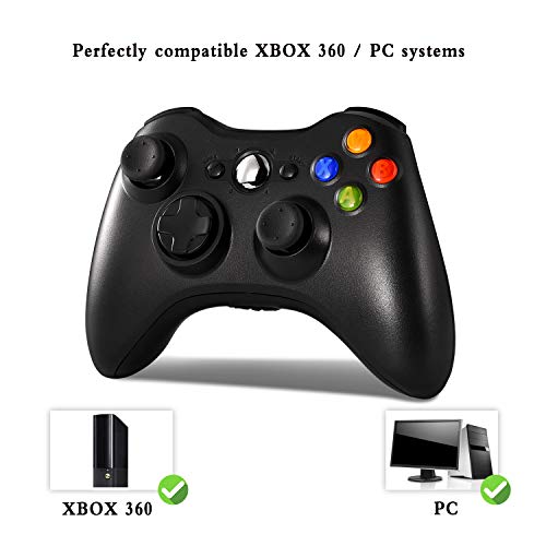 image for Wireless Controller for Xbox 360, W&O 2.4GHZ Game Controller Gamepad J