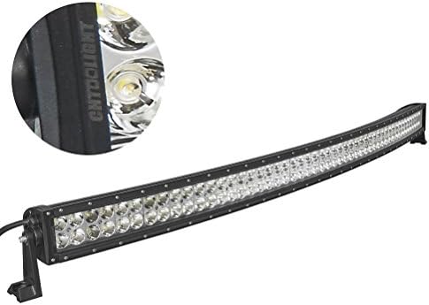 CHTOOLIGHT Led Light Bar 52inch Curved Work Light Bar Offroad Spot Beam 300W for Jeep Cabin Boat SUV Truck Car ATVs