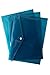 24 Multicolor Poly Envelopes, Plastic Envelopes, Transparent Envelopes Designed for School,Home, Work, and Office Organization (24 Pack)