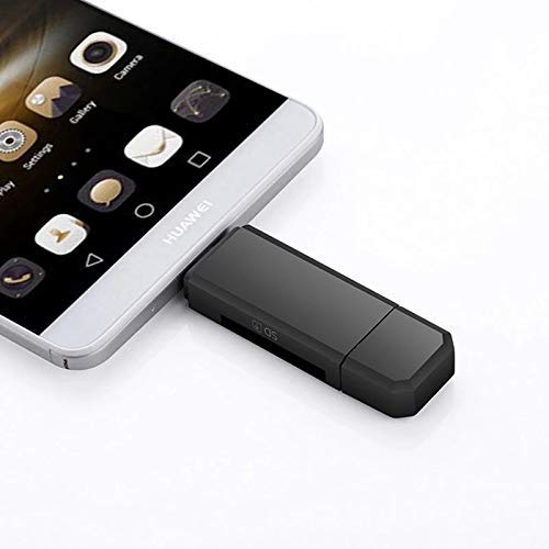 GETDL SD/Micro SD Card Reader, Micro USB OTG Adapter and USB 2.0 Portable Memory Card Reader for SDXC, SDHC, SD, MMC, RS-MMC, Micro SDXC, Micro SD, Micro SDHC Card and UHS-I Cards