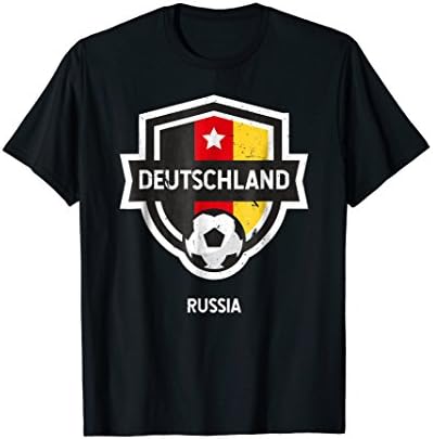 Classic Deutschland Team Shirt, 2018 Cup Jersey Russia