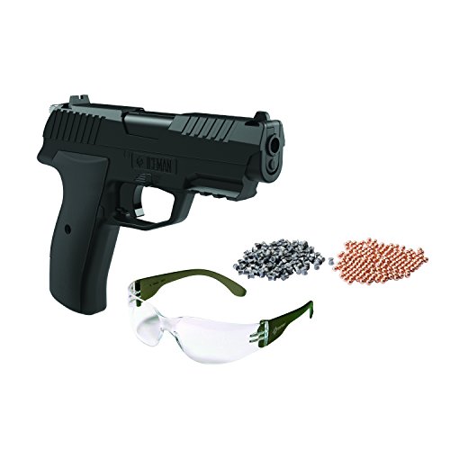Crosman ccice7bkt iceman kit pistol with 100 bbs/100 pe…