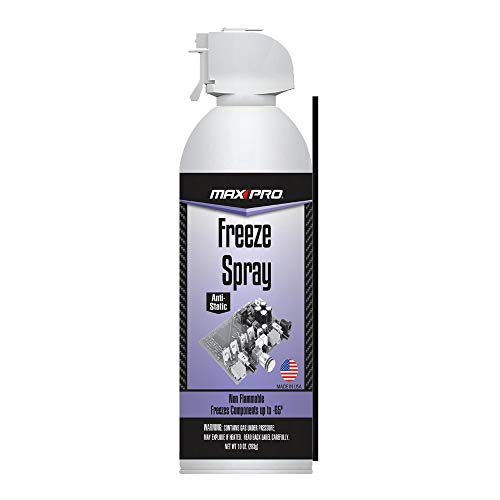 MAX Professional 7777 Blow Off Freeze Spray Electronic Component Cooler, FR-777-777 (10 oz)