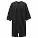 Annhiengrad Unisex Adult Matte Graduation Gown Cap with Tassel 2022,Black,Size 45