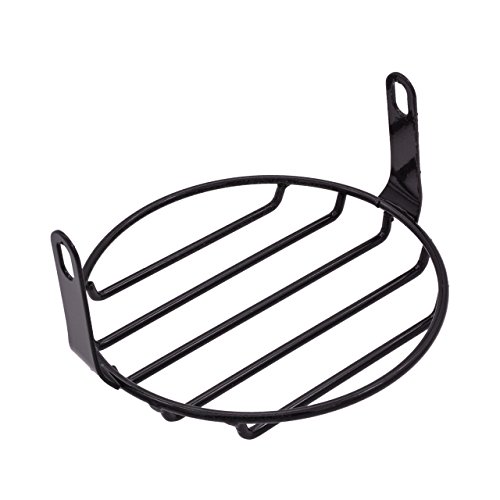 image for TUINCYN Motorcycle 6 1/2 Inch Headlight Grille Retro Motorcycle Side M