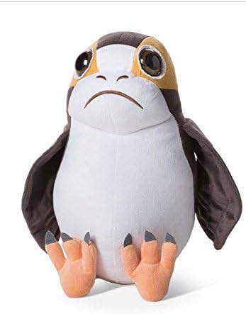 Star Wars Porg Brown and White Throw Pillow 16"
