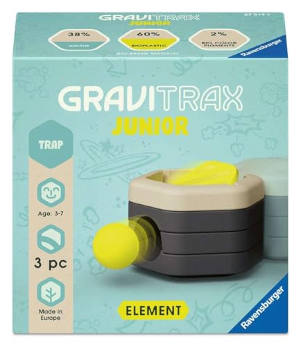 Ravensburger GraviTrax Element Trap - Marble Run, STEM and Construction Toys for Kids Age 3 Years Up - Kids Gifts