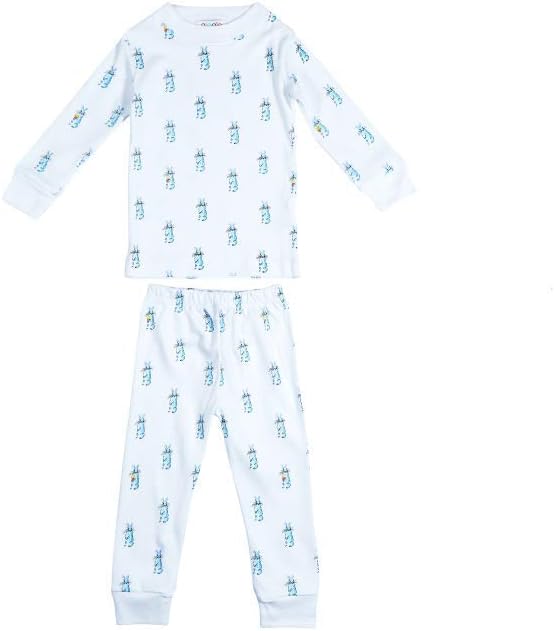 giggle Baby and Toddler Pajamas, tee and Pant, 2 Piece Set, 100% pima Cotton, Soft and snug