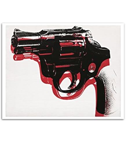 Amazon.com: Poster Andy Warhol- Guns, Art 24in x 36in