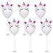 Unicorn Party Supplies Decorations, Unicorn Centerpieces for Baby Shower Girl Birthday Party Table Decorations, Unicorn Themed Party Decorations(6 Set)