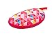 ZIPIT Colorz Box Glasses Case, Pink Triangles