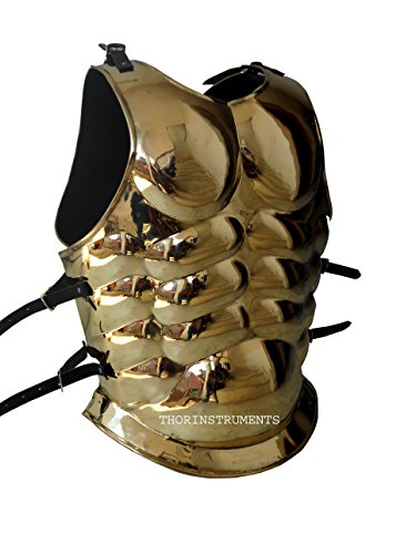 THOR INSTRUMENTSROMAN MUSCLE ARMOR BRASS FINISHING JACKET COLLECTIBLE REPLICA COSTUME Rustic Vintage Home Decor Gifts
