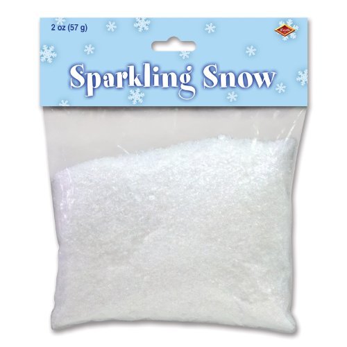 Beistle Sparkling Snow, 2-Ounce (6 Pack) - //medicalbooks.filipinodoctors.org