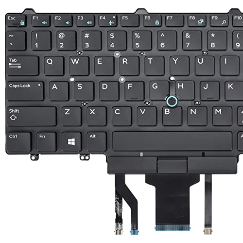 Replacement Keyboard for Dell Latitude E5550 E5570 5550 5580 5590 5591