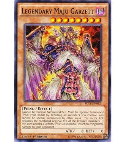 Amazon.com: Yu-Gi-Oh! - Emperor Maju Garzett - DANE-EN027 - Common