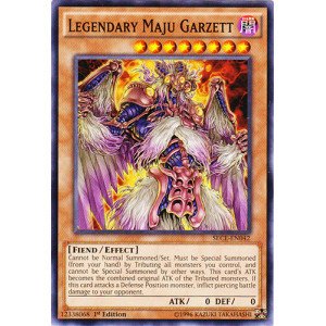Yu-Gi-Oh! - Legendary Maju Garzett (SECE-EN042) - Secrets of Eternity - 1st Edition - Common