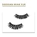 3D Mink Thick Magnetic Eyelashes Siberian Mink Fur False Eyelashes 3D Mink Magnet Lashes Full Magnetic Fake Eyelashes No Glue