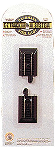 E-Z Track(R) w/Steel Rail & Black Roadbed - Hayes Wheel Stops (Track Bumpers) pkg(2)