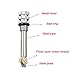 Leadallway 5pc Emergency Fire Starter Flint Match Lighter Metal Outdoor Camping Hiking Instant Survival Tool Safety Durable Hot