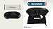 Sleep Mask by Sentical® Lightweight Adjustable 3D Eye mask with Earplugs, Best for naps and Travel, Super Soft and Contoured Light Blocking Sleep Mask for A Full Night Sleep (Black)