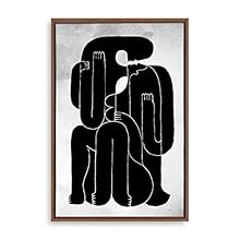 signwin Framed Canvas Wall Art Abstract Colorful Canvas Prints Home Artwork Decoration for Living Room,Bedroom - 24x36 inches