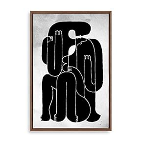 Framed Canvas Wall Art Abstract Colorful Canvas Prints Home Artwork Decoration for Living Room,Bedroom - 24x36 inches