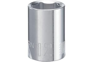CRAFTSMAN Shallow Socket, Metric, 3/8-Inch Drive, 12mm, 6-Point (CMMT43544)