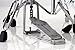 Pearl H830 Hi-Hat Stand, Demonator Style Long Footboard and Swivel Legs