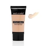 Wnw Cvrall C818 Lght/Med Size 1 Wet N Wild Coverall Cream Foundation C818 Light/Medium Carded
