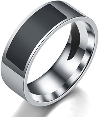 Smart Magic Finger Wearable Universal Ring New Technology For Windows IOS Android NFC Mobile Phone (Black 8)