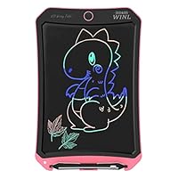 JRD&BS WINL 8.5 inch Writing Board Drawing Tablet Doodle Tablet Toys for Kids,Birthday Gift for 4-5 Years Old Kids & Adults Color LCD Writing Tablet with Stylus Smart Paper for Drawing Writer(Pink)