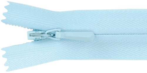 Unique Invisible Zipper 9"-Baby Blue