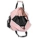 Dalix 21'' Large Duffle Bag with Adjustable Strap (Pink)