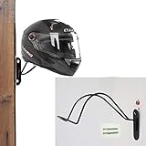 Metal Wall Hooks Helmet Rack – Heavy Duty Wall