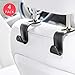 MUYI 4 Pack Car Vehicle Backseat Headrest Hook Hanger Storage for Purse Backpack Grocery Bags Handbag
