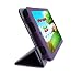 iShoppingdeals - for Trio Stealth G4 7" Tablet (Not for Model G2, HD Elite, Pro) Folding Folio Skin Cover Case, Plum Purple