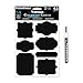 Waterproof Chalkboard Label Stickers by VersaChalk (Vintage, 42 Pcs, w/Chalkboard Pen) Self Adhesive Removable Chalk Labels for Pantry Labels, Bottle Labels, Mason Jar Labels, Containers