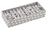 STACKERS jewelry box | gray polka dot ring holder stacker accessory for duck egg blue STACKERS